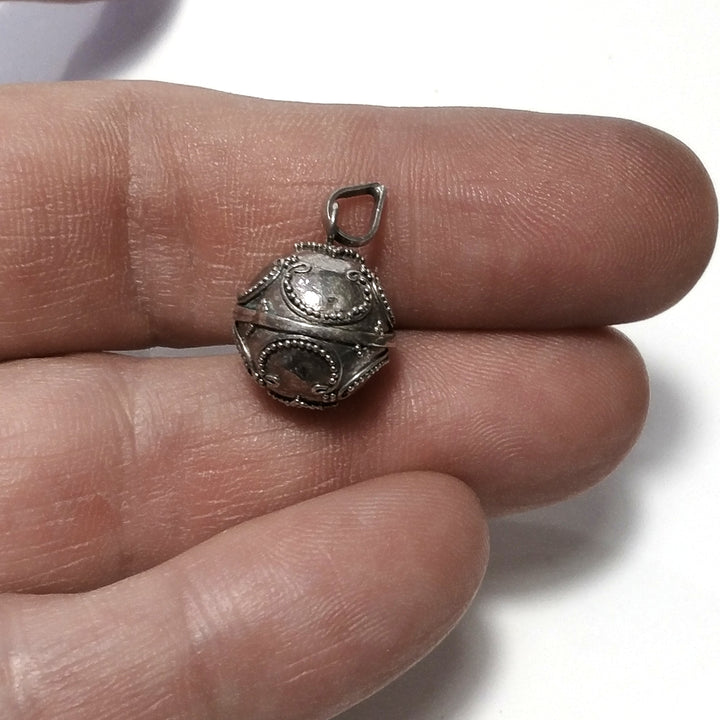 CALL ANGELS in 925 silver Handcrafted pendant