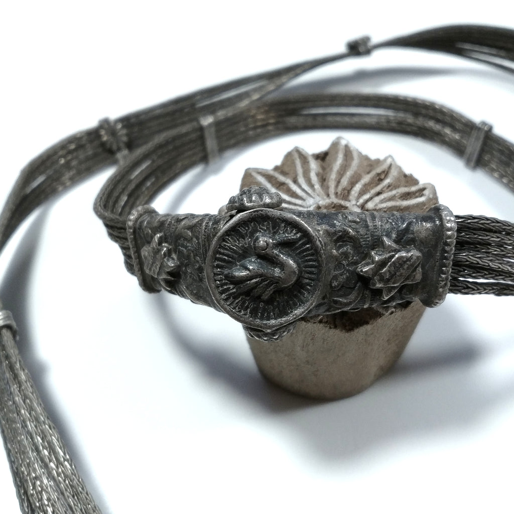 CINTURA ETNICA in argento antico con ORNAMENTI etnici | GIOIELLI IN ARGENTO