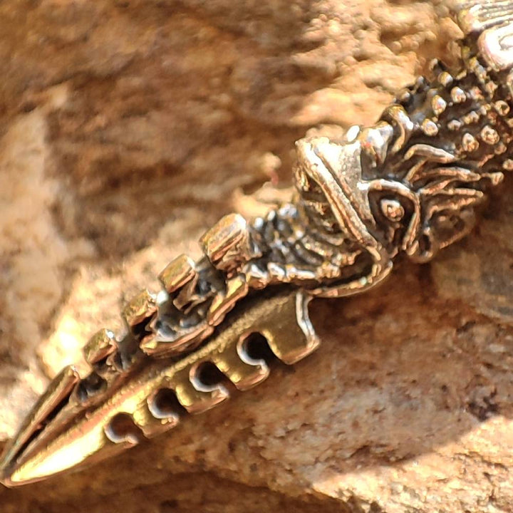 Ciondolo Ganesh con Dorje in argento 925 - KIMSARA