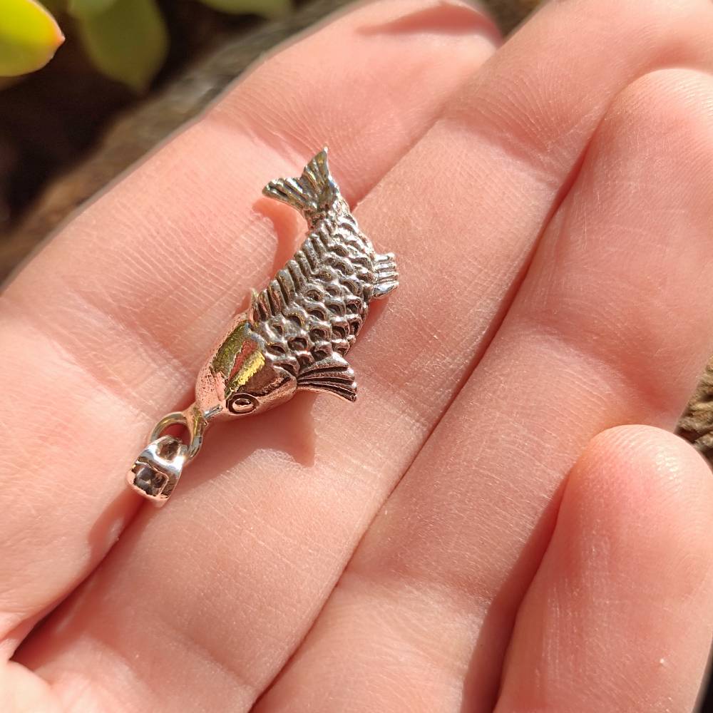 Ciondolo pesce in argento 925 - DASURI