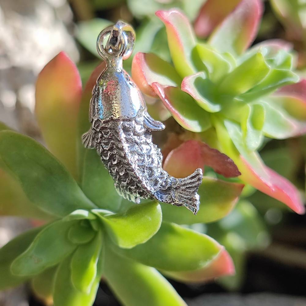 Ciondolo pesce in argento 925 - DASURI