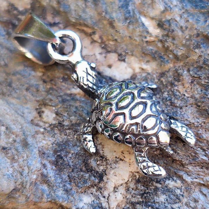 Ciondolo TARTARUGA in argento 925 - CHOTILA