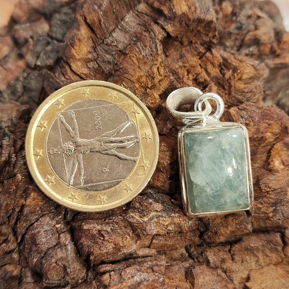 Ciondolo ACQUAMARINA in argento 925 - MAHARANI
