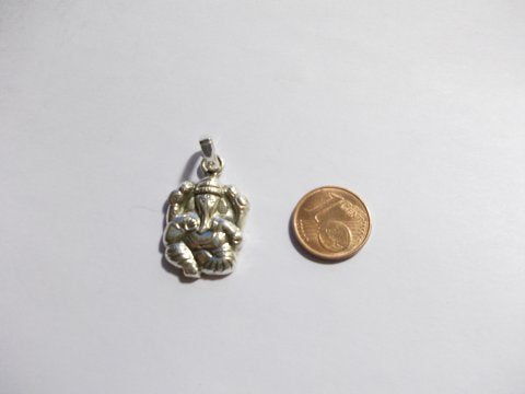 GANESH pendant in 925 silver - ETHNIC