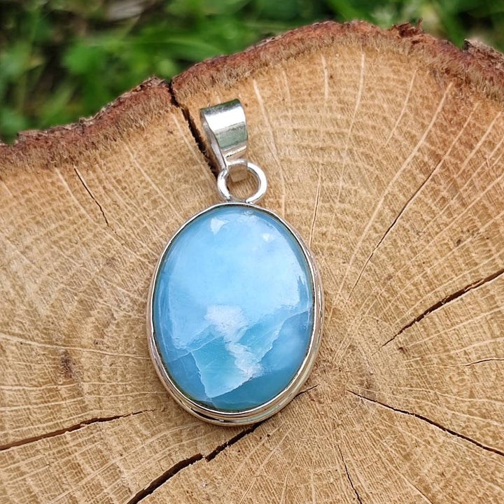 Ciondolo LARIMAR in argento 925 Ciondolo artigianale