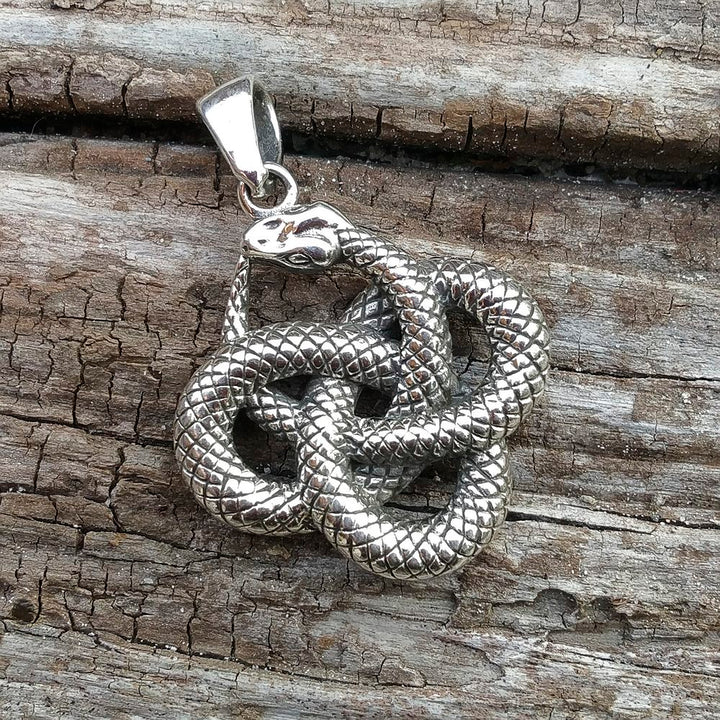 Ciondolo a SERPENTE in argento 925 - TAMIA