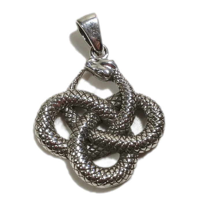 Ciondolo a SERPENTE in argento 925 - TAMIA