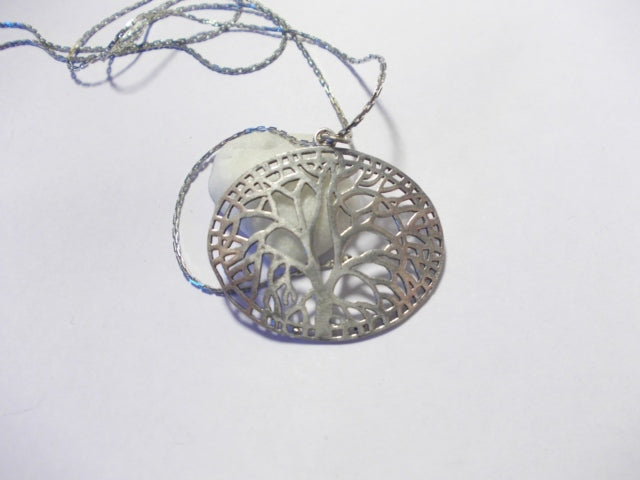 Lebensbaum-Halskette aus Messing