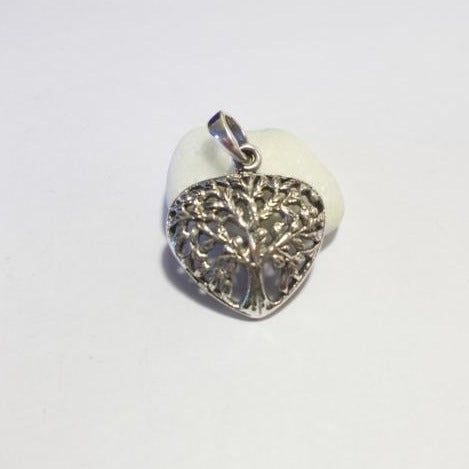 CIONDOLO Albero della vita in argento 925 cuore - ilmondodiwit - Ciondolo