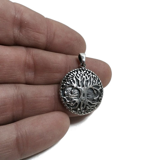 Ciondolo in argento 925 Ciondolo artigianale | Albero della vita