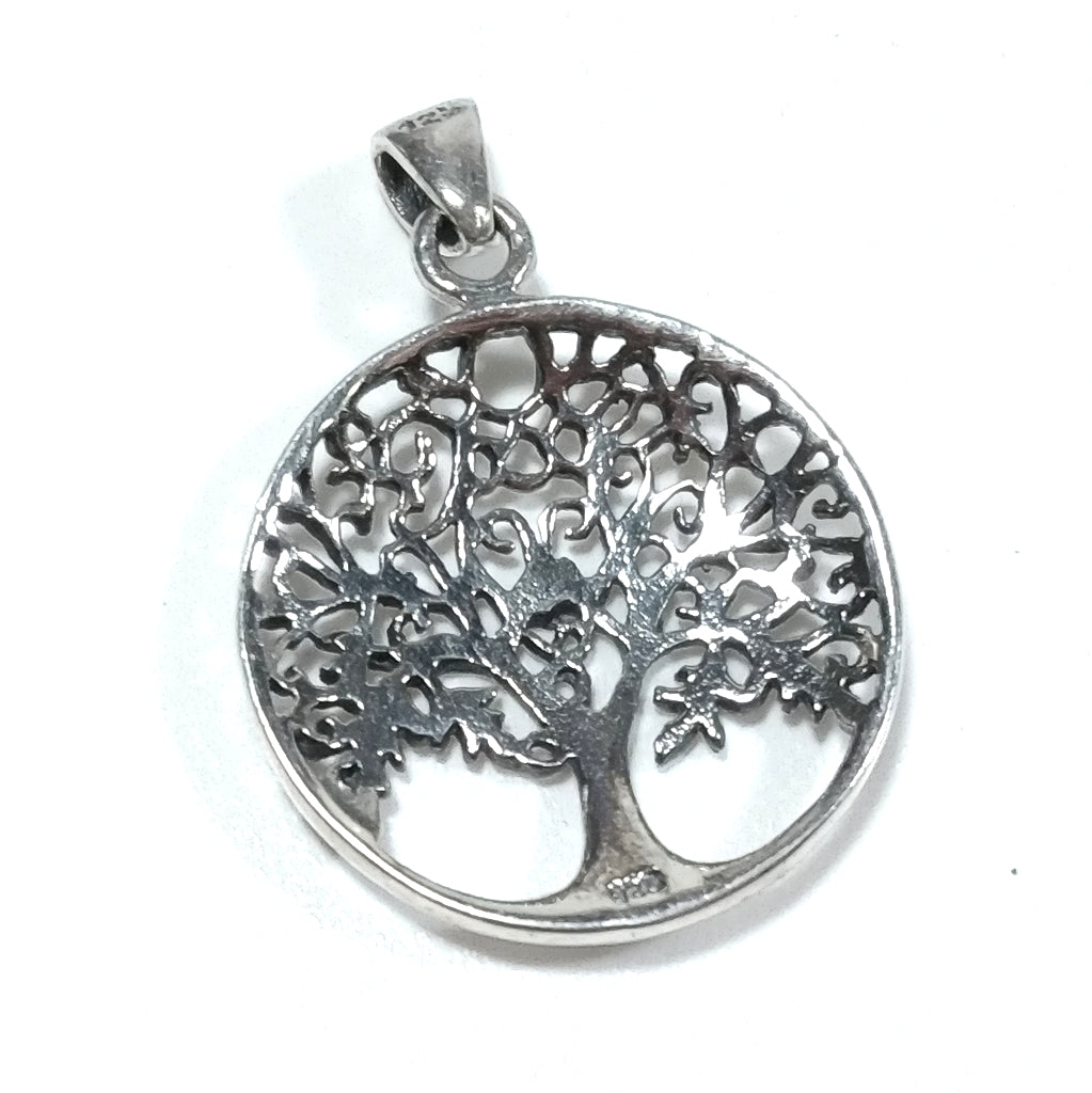 Ciondolo ETNICO in argento 925 Ciondolo artigianale | Albero della vita