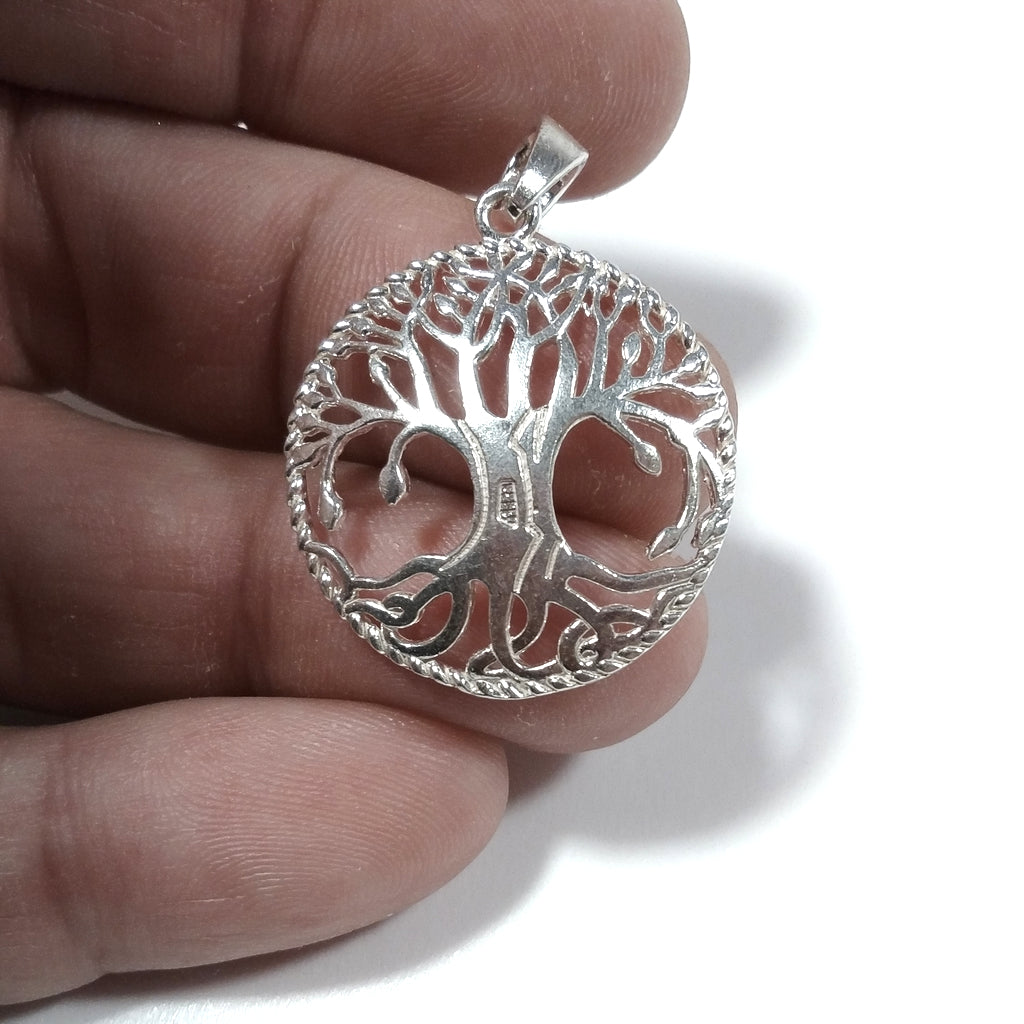 Ciondolo ETNICO in argento 925 Ciondolo artigianale | Albero della vita