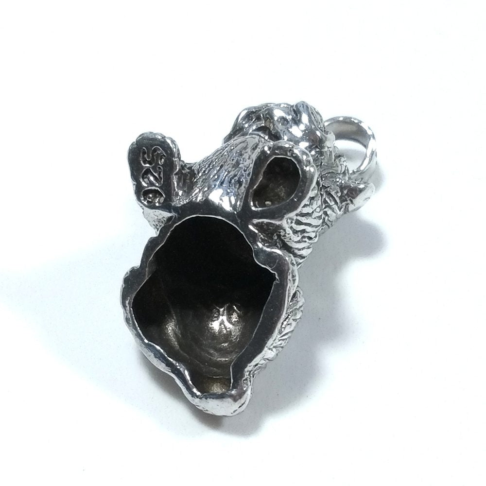 Ciondolo in argento 925 bulldog francese - DOGGY
