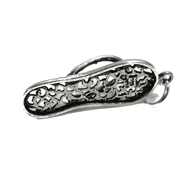 Ciondolo CIABATTA havaianas | Gioielli argento | Charms | argento Rosato