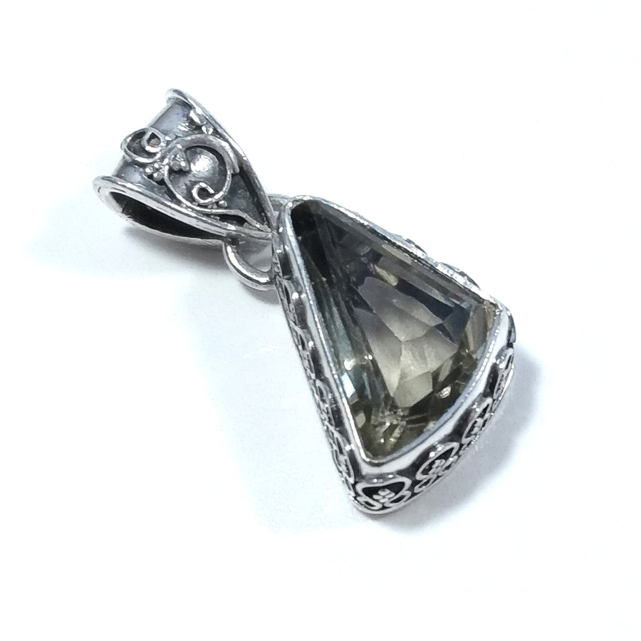 Ciondolo ETNICO in argento 925 Ciondolo Citrino | GIOIELLI CON PIETRE