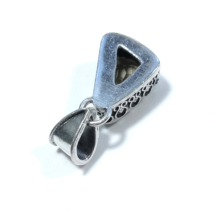 ETHNIC pendant in 925 silver Citrine pendant