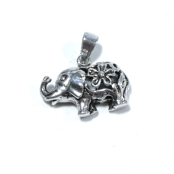 Ciondolo in argento 925 Ciondolo artigianale | Elefante