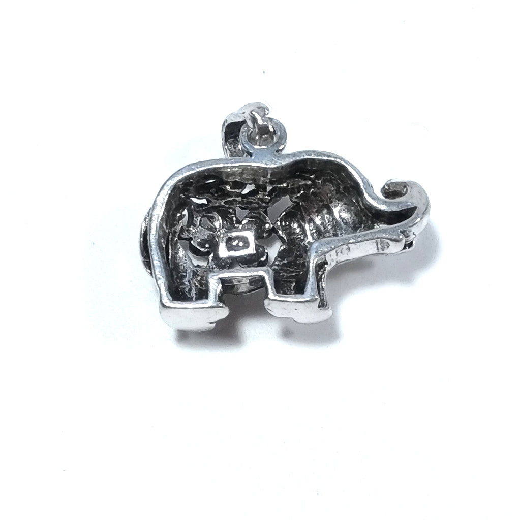 925 silver pendant Handcrafted pendant | Elephant