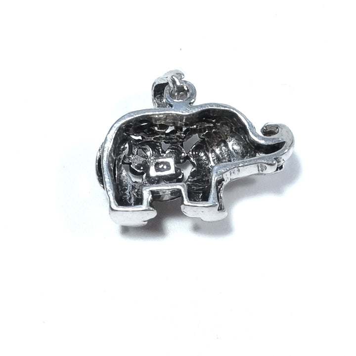 Ciondolo in argento 925 Ciondolo artigianale | Elefante