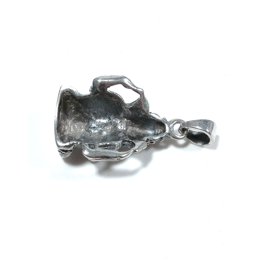 ETHNIC pendant in 925 silver with GANESH