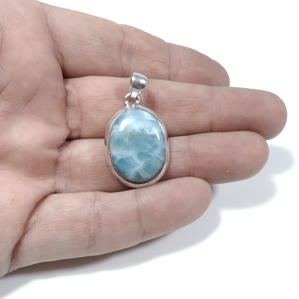 Pendant with stone in 925 silver - ALWAR