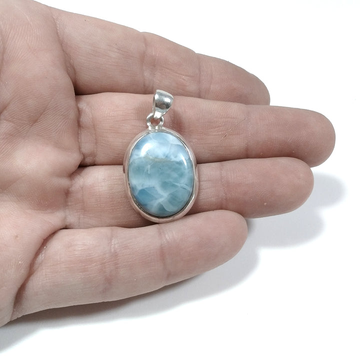 Pendant with stone in 925 silver - ALWAR