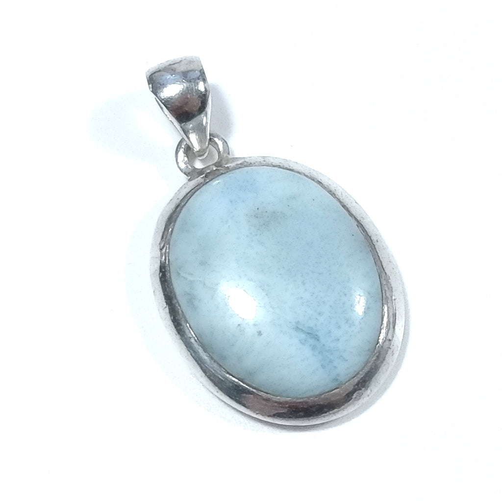 CIONDOLO PIETRA | in argento 925 con Larimar | GIOIELLI IN ARGENTO