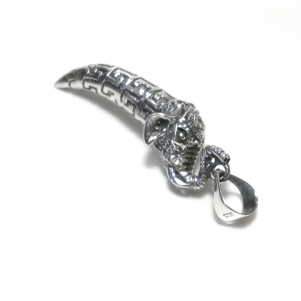 Ciondolo ETNICO in argento 925 con GANESH | GIOIELLI IN ARGENTO