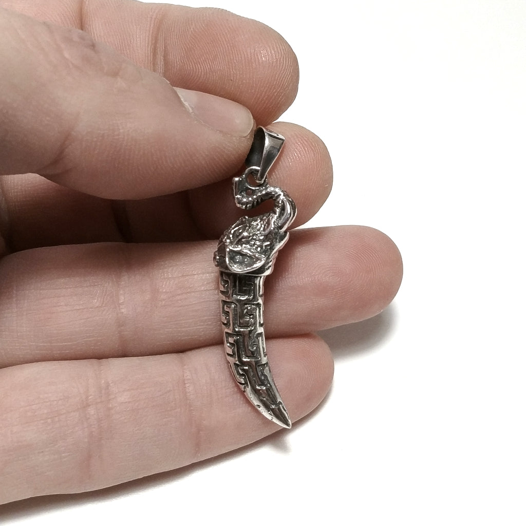 Ciondolo ETNICO in argento 925 con GANESH | GIOIELLI IN ARGENTO