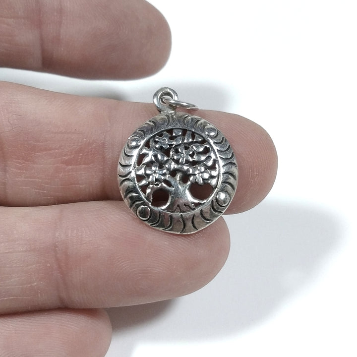 Ciondolo in argento 925 albero della vita - CHANDERI