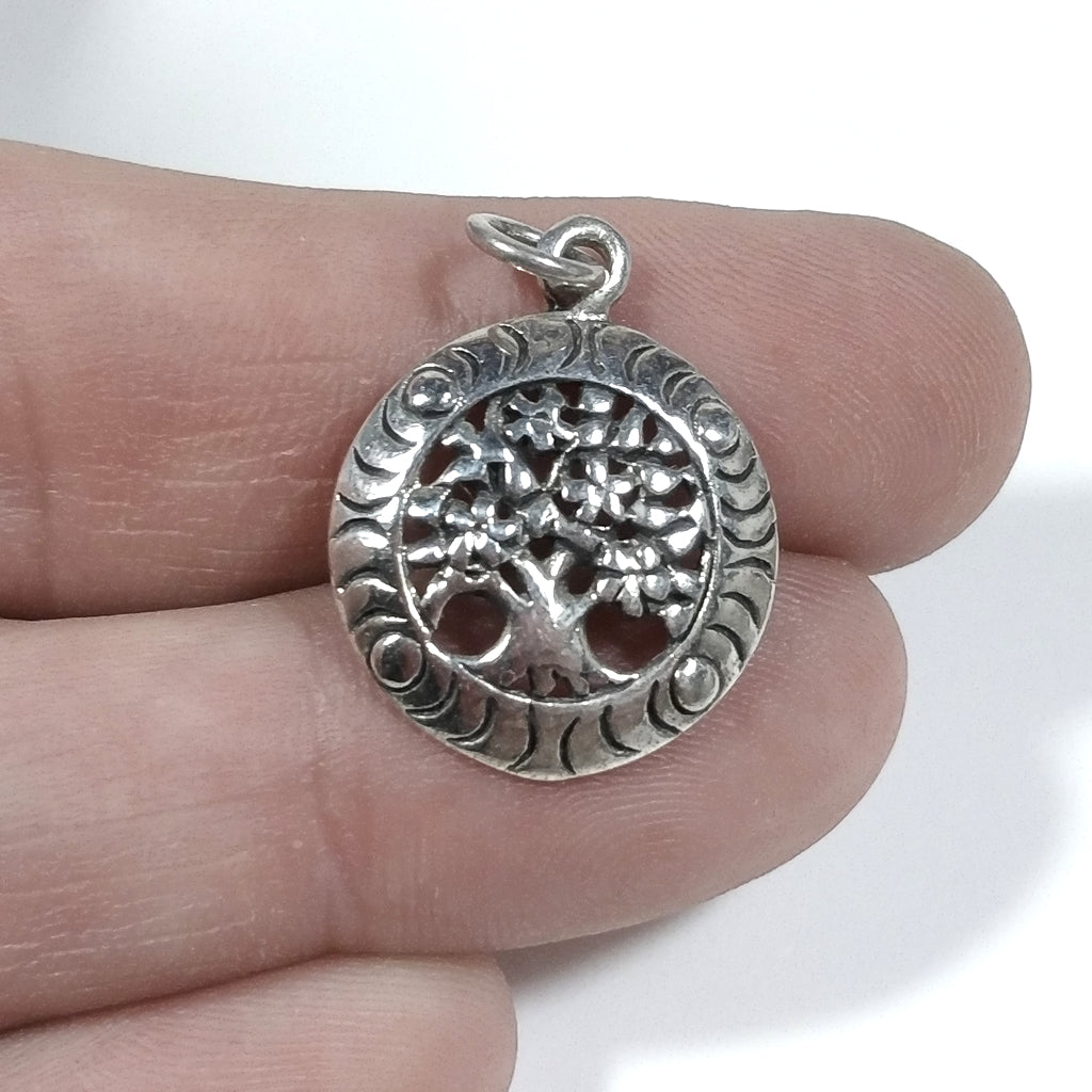 Ciondolo in argento 925 albero della vita - CHANDERI