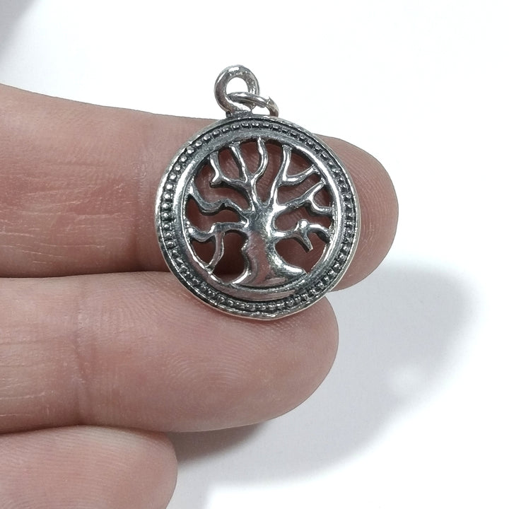 Ciondolo in argento 925 Ciondolo artigianale | Albero della vita