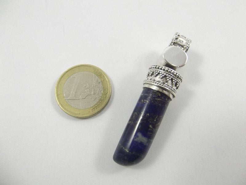CIONDOLO punta di Lapislazzuli e argento 925 - ilmondodiwit - Ciondolo