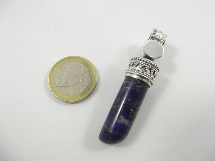 CIONDOLO punta di Lapislazzuli e argento 925 - ilmondodiwit - Ciondolo