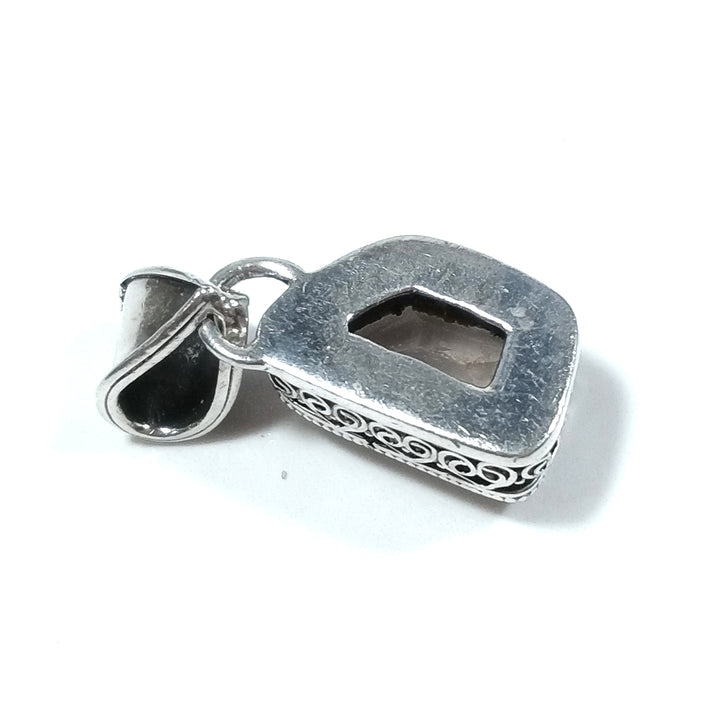Pendant with 925 silver Rose Quartz stone - BARHI