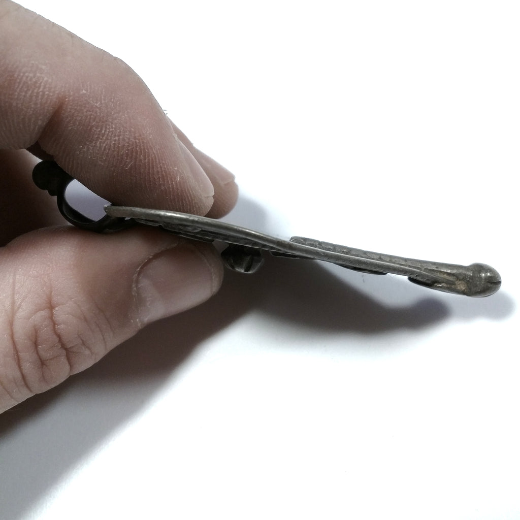 ETHNIC pendant in antique silver with ethnic ORNAMENTS | SILVER JEWELRY