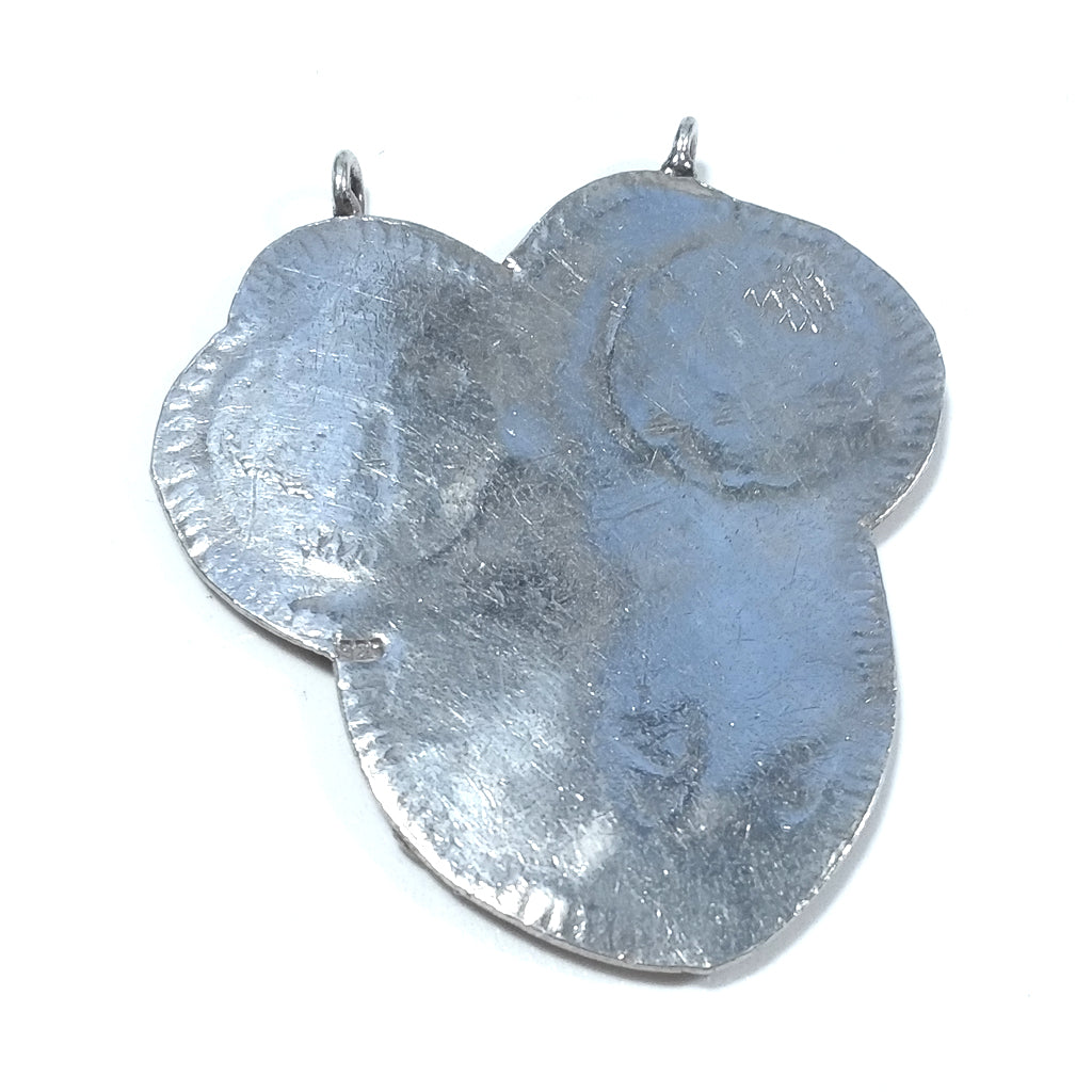 FROG pendant in 925 silver ethnic ORNAMENTS