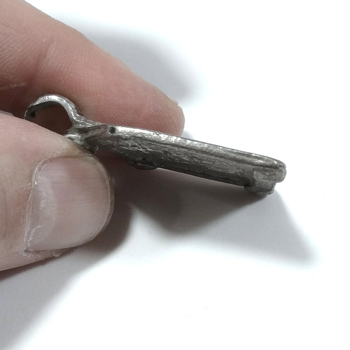 Antique silver SHIVA pendant with SHIVA