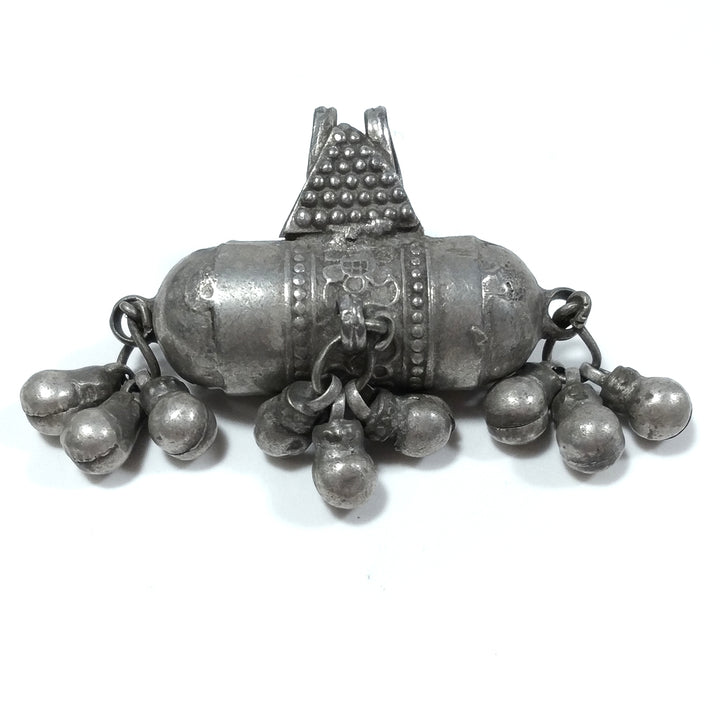 Ciondolo ETNICO in argento antico con PORTA PREGHIERE | GIOIELLI ETNICI