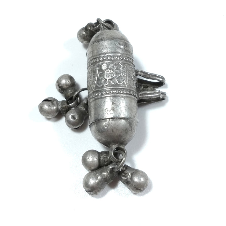 ETHNIC pendant in antique silver with PRAYER BOX | ETHNIC JEWELRY