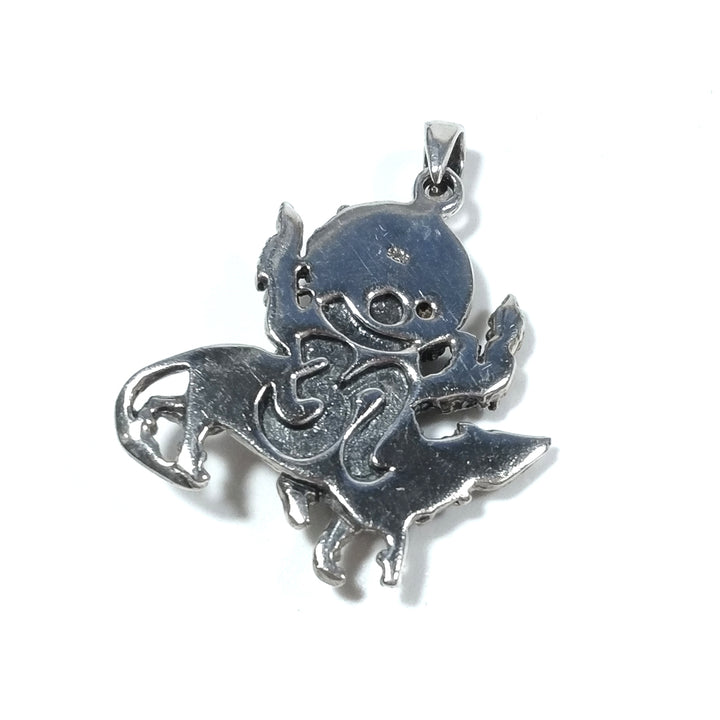Ciondolo etnico in argento 925 GANESH - BATARWAR