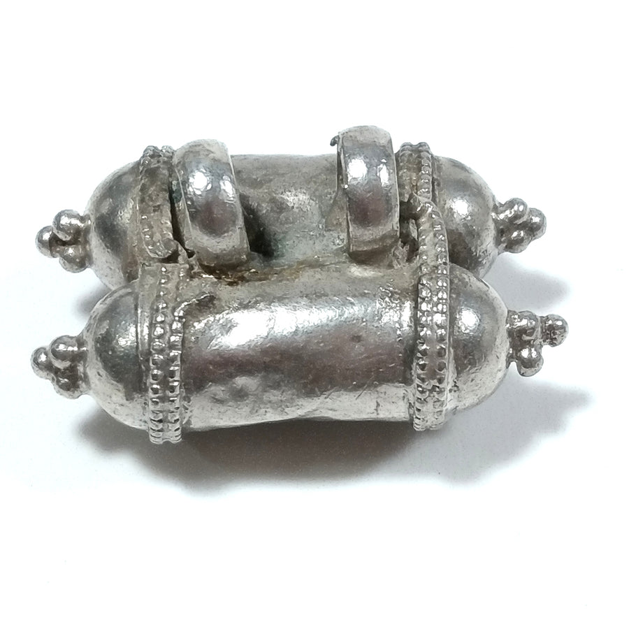 Ciondolo ETNICO in argento antico con PORTA PREGHIERE | GIOIELLI ETNICI