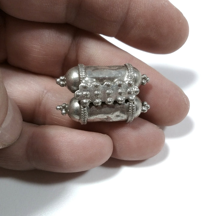 Ciondolo ETNICO in argento antico con PORTA PREGHIERE | GIOIELLI ETNICI