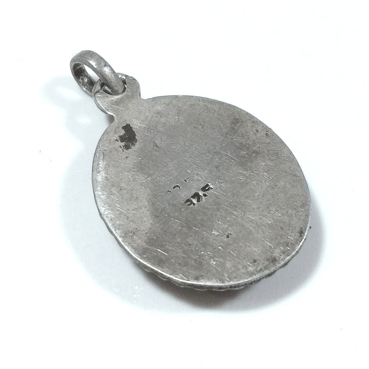 ETHNIC pendant in antique silver with KALI | ETHNIC JEWELRY