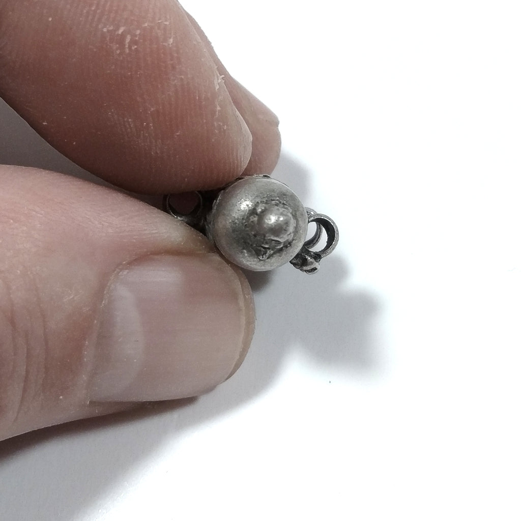 ETHNIC pendant in antique silver with PRAYER BOX