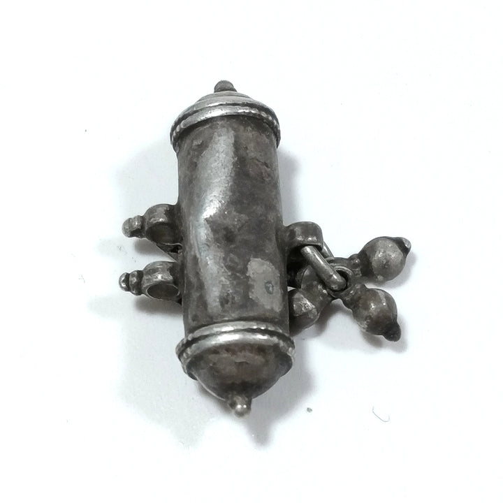 ETHNIC pendant in antique silver with PRAYER BOX | ETHNIC JEWELRY