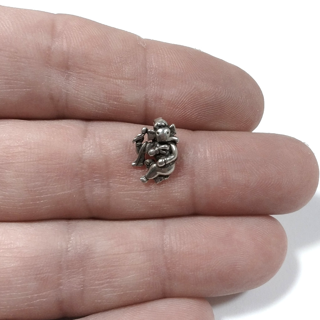 Ciondolo ETNICO in argento 925 con GANESH | GIOIELLI ETNICI