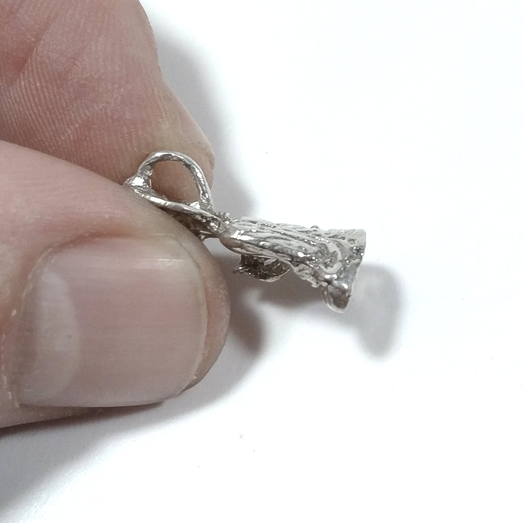 ETHNIC pendant in 925 silver with BUDDHA