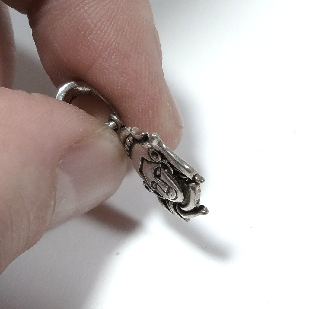 ETHNIC pendant in 925 silver with SHIVA