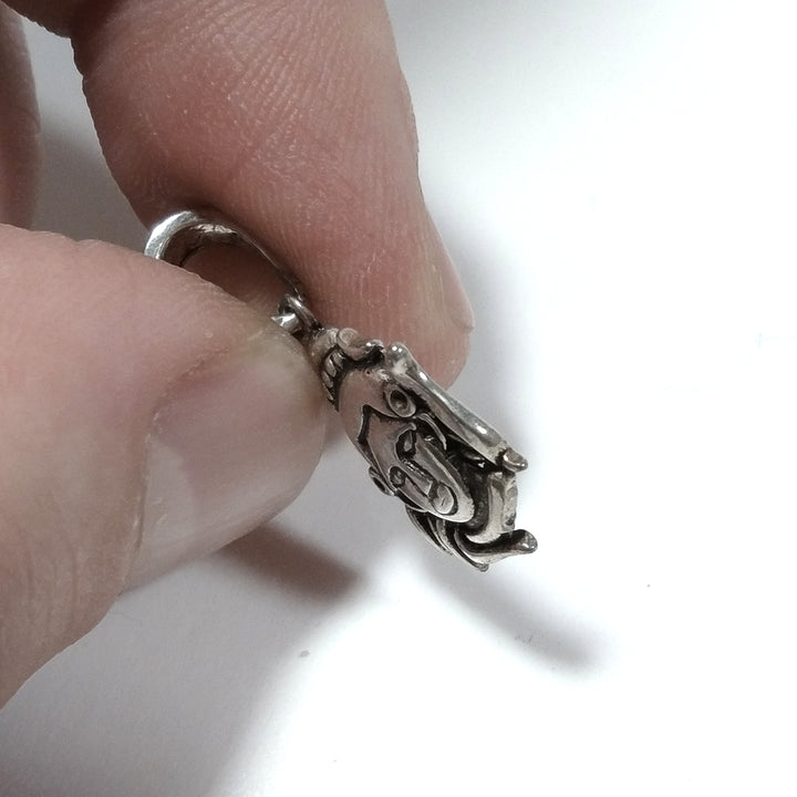 ETHNIC pendant in 925 silver with SHIVA